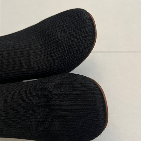 EVERLANE THE GLOVE BOOT BLACK RE-KNIT SOCK ANKLE BOOTS SIZE 7 - Picture 15 of 16